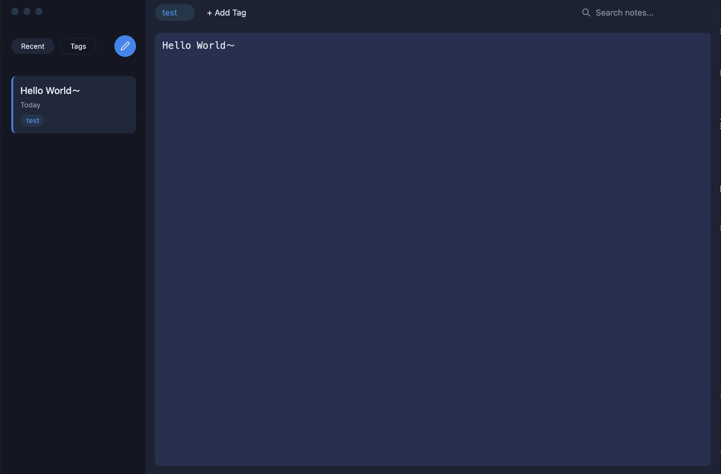 EasyNote App Screenshot